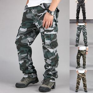Pantalones Cargo de camuflaje 8XL Joggers militares pantalones de hombre Hip Hop ejército Camo Spodnie Meskie hombre algodón