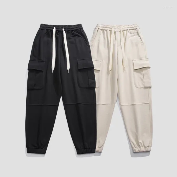 Pantalones para hombres campus niñas niñas al aire libre pantanos mujeres mujeres sueltas múltiples múltiples pantalones unisex pantalones jogger suposición