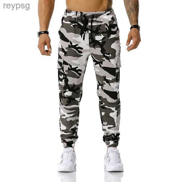 Pantalones de hombre CamSolomon - Pantalones de jogging militares de puro algodón para hombre Sarouel Cargo cómodos pantalones de jogging Fjcamo 5 bolsillos nuevo 2024 YQ240115