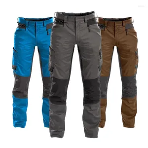 Pantalons pour hommes Toile Heavy Duty Work Wear Hommes Cargo pour l'industrie Réparateurs Atelier Usine Mécanicien Homme