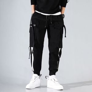 Herenbroek Cargo Hip Hop Streetwear Techwear Boys Jogger Pant Heatpants joggers Tactical Harem Cloths 230107