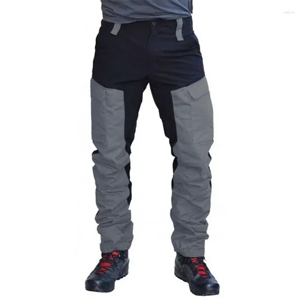 Pantalones De Hombre Pantalones Cargo para Hombre Pantalones De Verano con Paneles Ligeros Y Transpirables Pantalón Masculino Múltiples Bolsillos Ropa De Calle para Hombre Trabajo Al Aire Libre S-5Xl