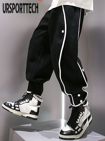 Pantalons pour hommes Cargo Hommes Pantalons Hip Hop Joggers Adolescent Garçons Poches Casual Dance Techwear Harem Streetwear Pantalons de survêtement 230311