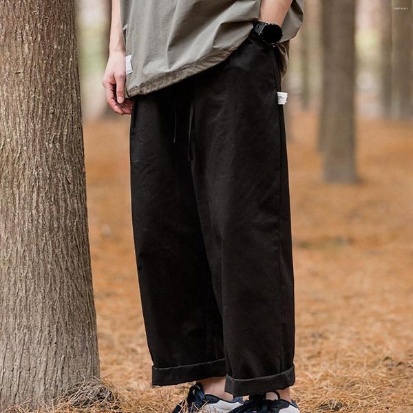 Pantalones de hombre Cargo Relaxed Fit Sport Jogger Pantalones de chándal Cordón Pantalones al aire libre con bolsillos Cocina para hombres