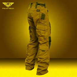 Herenbroeken Cargo Tactisch Heren Intruder Militair Multi-pocket SWAT Combat Broek Heren Outdoor Slijtvast Geheime Dienst Broek