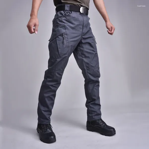 Pantalon masculin Cargo uniques Forces spéciales Fans Salopes STRAPT SUPPRESSABLE TACTIQUE TACTIQUE MULTIQUE FRONT FRONT COSTDOOR OUTERDOOR CASU