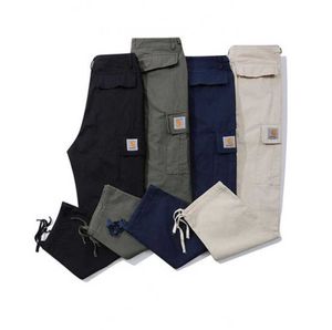 Pantalons pour hommes Carhart Casual Mens Long Multi-Pocket Workwear Style Pantalon de survêtement Haute Qualité Hip Hop Lâche Hommes Pantalons design888ess