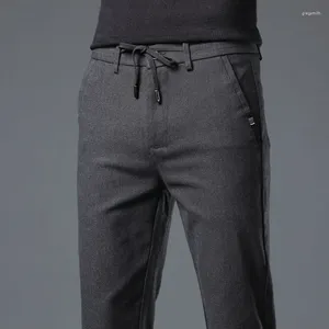 Pantalon masculin Business Casual for Trendy Polding Sports Pantoureurs Arrivées de marque de haute qualité Four Saison Four Saison