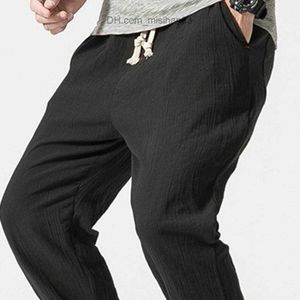 Pantalons pour hommes Casual léger printemps été pantalons de jogging pour hommes Solide brossé été ample poches mi-hauteur Les pantalons conviennent à un usage quotidien Z230731