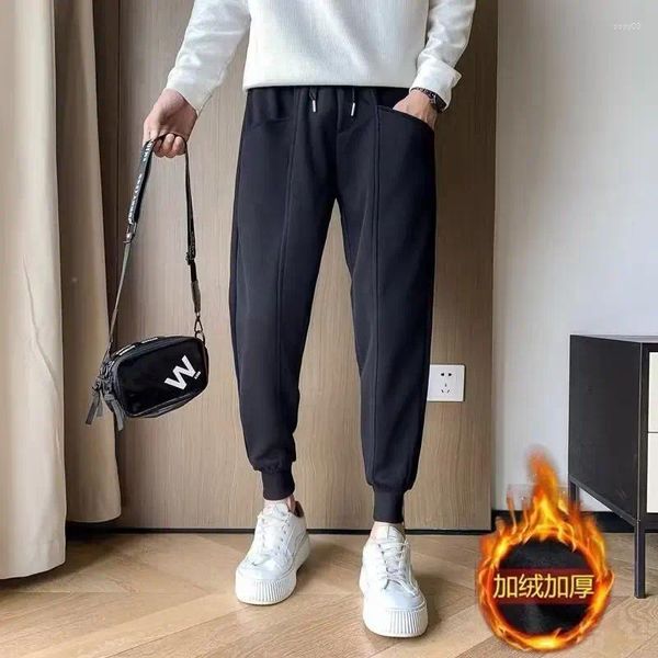 Pantalons pour hommes Casual Hommes Joggers Pantalons de survêtement Gym Fitness Courir Sport Pantalon Mâle Formation Vêtements Bas Trackpants Étudiants Coréens