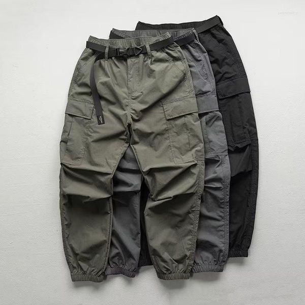 Pantalones para hombres Casual Hombres Militares Tácticos Joggers Camuflaje Cargo Multi-Bolsillo Marcas de alta calidad Modas Pantalones del ejército negro