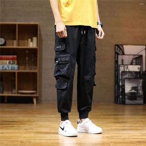 Pantalones para hombres Casual Slim Fit Small Feet Social Youth Network Red Tie Work