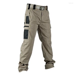 Pantalons pour hommes décontracté tactique Cargo militaire multi-poches hommes pantalons randonnée en plein air salopette résistant à l'usure