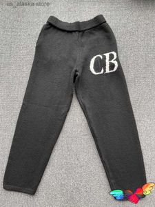 Pantalones de hombre CB Cole Buxton Pantalones 2023 Hombres Mujeres Lana Merino Relaxed 1 1 Cole Buxton Pantalones Jogger negro Pantalones de chándal Pantalón de pierna recta T230819