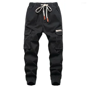 Pantalons pour hommes enfants garçons pantalons cargo décontractés salopette