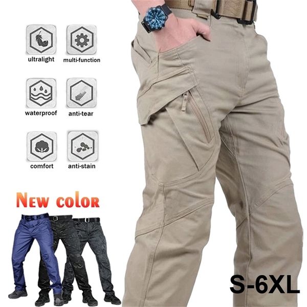 Pantalones de hombre City Tactical Cargo Pants Classic Outdoor Senderismo Trekking Army Tacti 220823