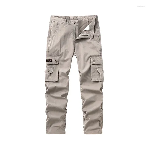 Pantalones para hombres City Tactical Mens Multi Bolsillos Cargo Combat Pant Pantalones Casuales Senderismo Trabajo Masculino