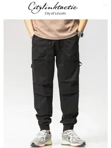 Pantalon pour hommes Citylink Tactic printemps 2024 Fashion décontractée Fashion Trendy Brand Tie Piets Twisch Crowswarwear