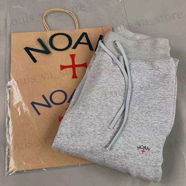 Pantalon masculin Cross Cross brodé noah pantalon sportif masculin pantalon de piste décontractée flce pantalon de jogging T240419