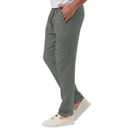 Pantaloni da uomo Comodi pantaloni da jogging da uomo in vita elastica da jogging autunnale con solido traspirante