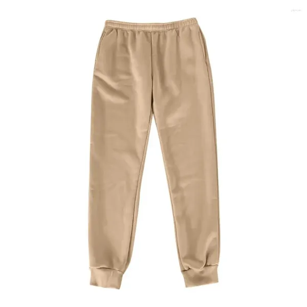 Pantalones de hombre cómodos para caminar, cómodos pantalones de chándal cálidos de felpa para mujer con cintura elástica alta, estampado de letras para otoño y San Valentín