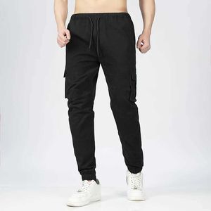 Herenbroeken Commerciële broek Mens Multi Pocket Camouflage Mens Sports Pants Street Casual Plus Size Mens Sports PantsL2403