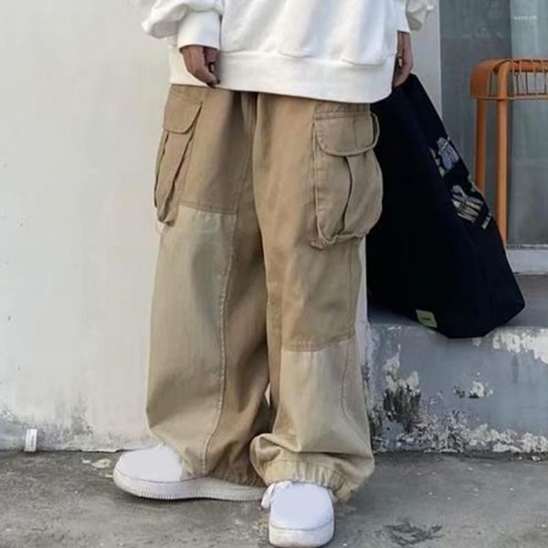 Pantalon masculin cool style coréen ample ample
