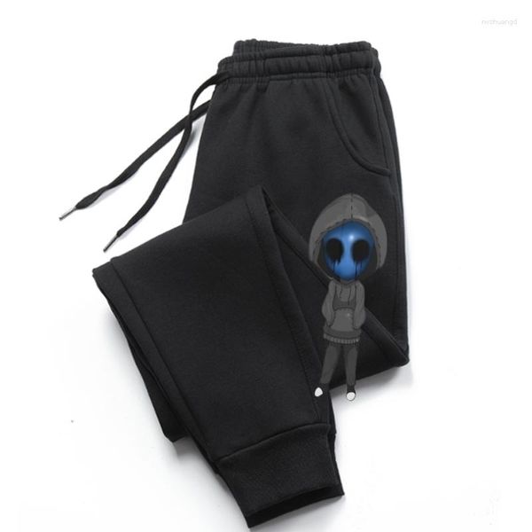 Pantalones para hombres Creepypasta hombres pantalones eyeless jack espeluznante pasta de chándal impreso algodón de verano mangas cortas swe