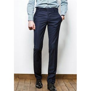 Pantalones de hombre hechos a medida de lujo para hombre, vestido Formal de negocios, traje recto informal, pantalones, pantalones, pantalones de traje para hombre