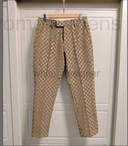 Pantalones para hombres Diseñador diseñador de diseñador Mens Tish Pants primavera Summer NUEVA Moda Men Dress pantalón Contador comercial Casual Slim Fit