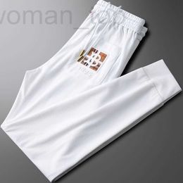 Herenbroeken Designer Fashion casual broek voor mannen in de lente en herfst nieuwe Koreaanse versie negen deel losse dunne leggings 3N9Y