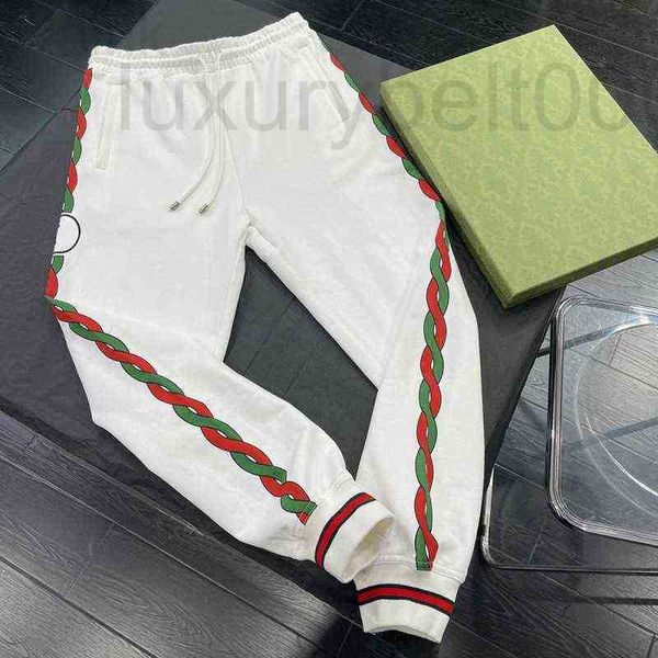 Pantalons pour hommes Designer Ribbon Fried Dough Twist Drawstring Guard And Women's Elastic Waist F5PB