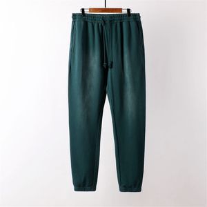 Pantalons pour hommes Europe et Amérique High Street Gradient Sports Pants Loose Drawstring Pant