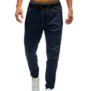 Pantalon masculin Europe et Amérique Spring Summer Sports Fitness Running Color Color Fashion Fashion Feet Jogging Pant