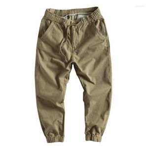 Pantalons pour hommes Mode 2022 Vêtements de travail Pantalons de piste décontractés pour hommes surdimensionnés 5XL en plein air coton japonais automne cargo