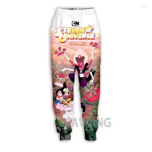 Herenbroek Mode 3D-print Cartoons Steven Universe Casual sport Joggingbroek Rechte joggingbroek 01