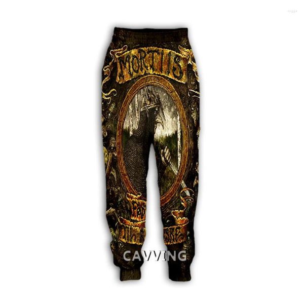 Pantalons pour hommes Mode 3D Imprimer Mortiis Band Pantalon décontracté Sport Pantalon de survêtement Pantalon de jogging droit pour femmes / hommes L2