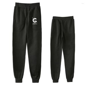 Pantalones de hombre Moda CRAVITY Kpop Harem Negro Blanco Estilo coreano Hip Hop Hombres Mujeres Pantalones deportivos largos sueltos Pantalones Streetwear Tallas grandes