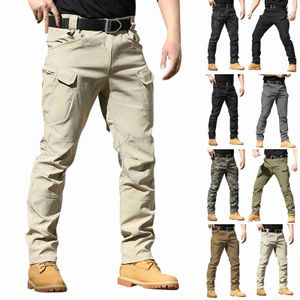 Pantalons pour hommes Mode Pantalon cargo militaire Hommes Loose Baggy Pantalon tactique Outdoor Casual Cotton Cargo Pants Men Multi Pockets Big Size