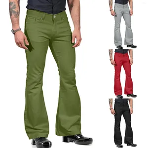 Pantalon masculin couleurs de couleur solide