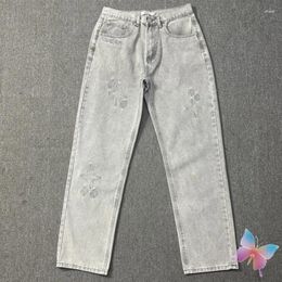 Pantalons pour hommes Fashion Street Broken Planet Jeans Brodé Star Lettre à motifs Logo DenimTrousers Hommes Femmes Cleanfit BP