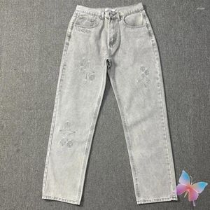 Herenbroeken Modestraat Broken Planet Jeans Geborduurd Sterpatroon Letterlogo DenimBroeken Heren Dames Cleanfit BP