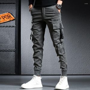 Herrenhosen Mode Streetwear Casual Cargo Herren Overalls Große Tasche Designer Tech-Wear Haremshosen Hip Hop Joggers Pantalones