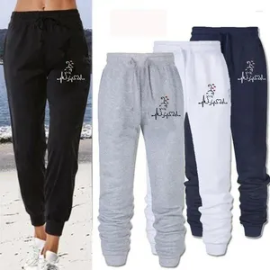 Pantalon masculin Fashion Femmes Full Sportswear Casual Elastic Cotton Fitness Fitness Workout Skinny Sweatpants pantalon Jogger