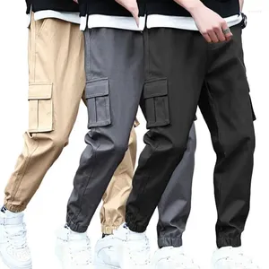 Pantalones para hombres Pantalones deportivos de lana para hombres para correr en invierno con bolsillos Tamaño M-4XL