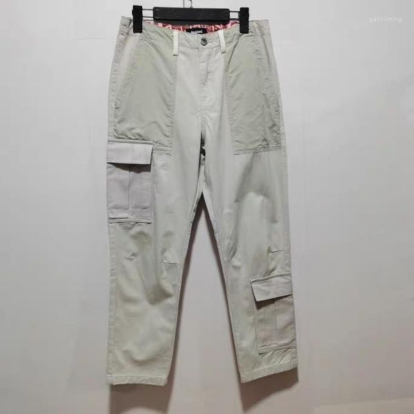 Pantalons pour hommes commerce extérieur Original unique espagne mode impression peau douce coton salopette décontractée