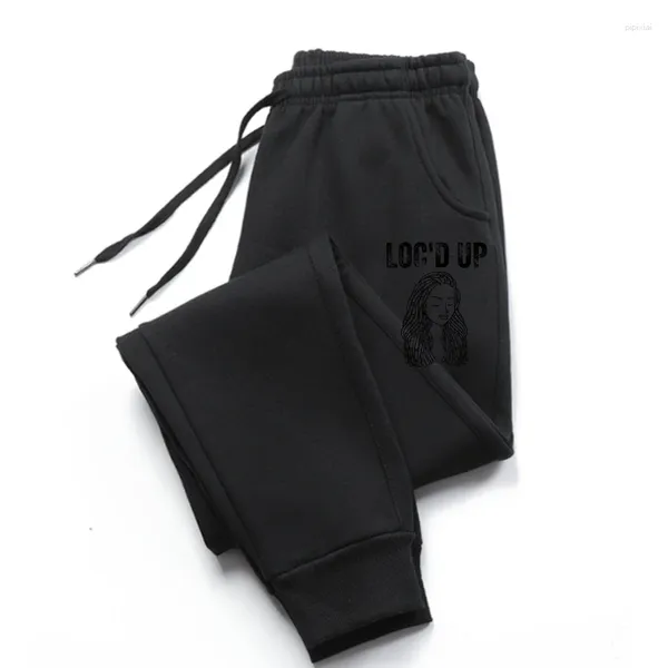 Pantalones para hombre Locs divertidos regalo para hombres pantalones Cool Loc'd Up Dreadlocks Girl pantalones de chándal verano prevaleciente algodón