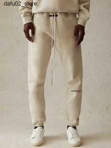 Pantalon masculin FW21 Fashion Mens Letter Reflective Pantal