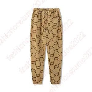 Pantalon homme G Jacquard Jogging Pant woMen Streetwear Casual Mens Pantalon Coton Longueur Cheville Hommes Pantalon Tendance Qualité Solide C2553