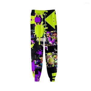 Pantalons pour hommes Jeu Splatoon 3 Sweat Joggers 3D Pantalons décontractés Hommes / Femmes Pantalons de survêtement Hip Hop Pantalon Homme Streetwear